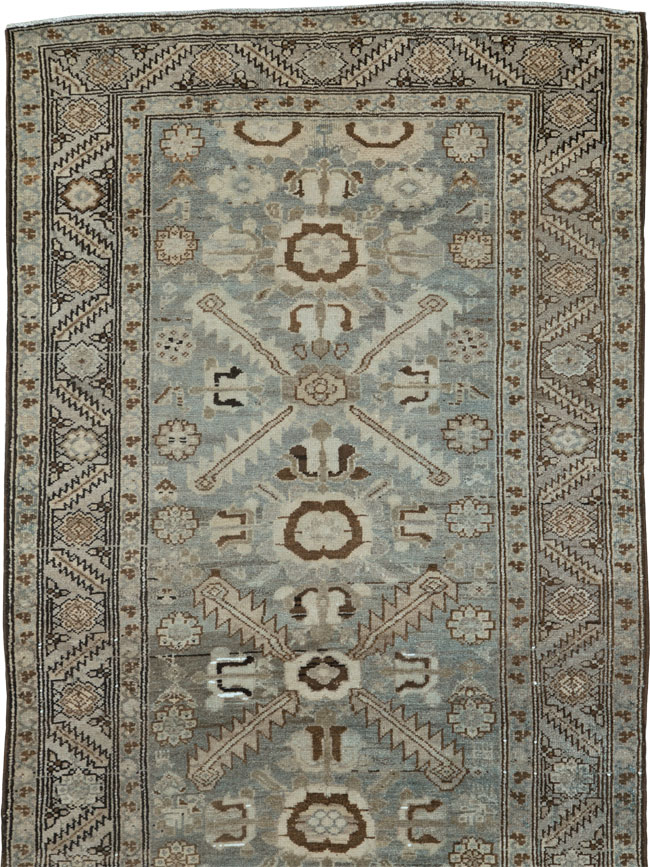 Vintage Persian Malayer Runner, No.18623 - Galerie Shabab