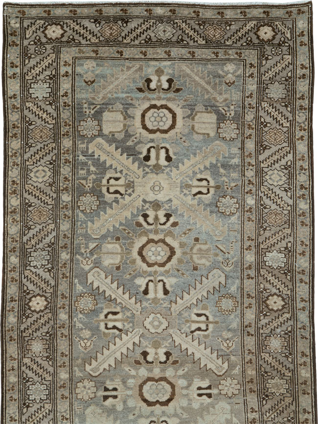 Vintage Persian Malayer Runner, No.18623 - Galerie Shabab