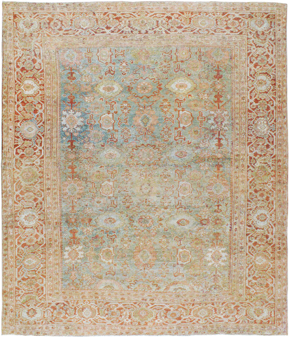 Antique Persian Mahal Rug, No.18624 - Galerie Shabab