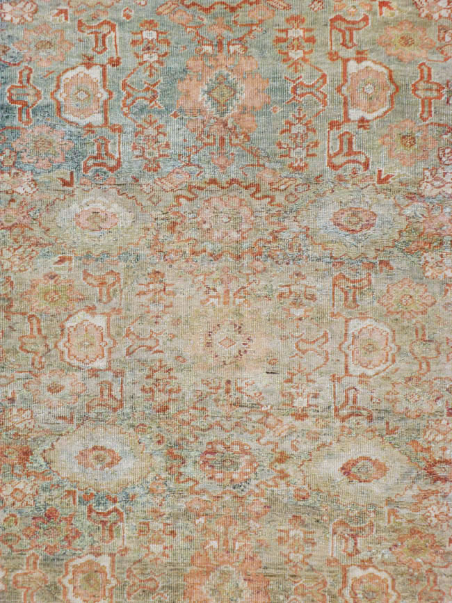 Antique Persian Mahal Rug, No.18624 - Galerie Shabab
