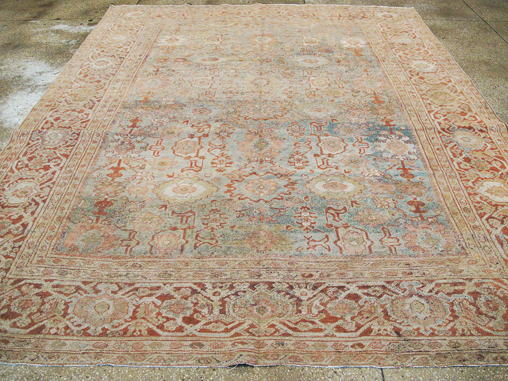Antique Persian Mahal Rug, No.18624 - Galerie Shabab