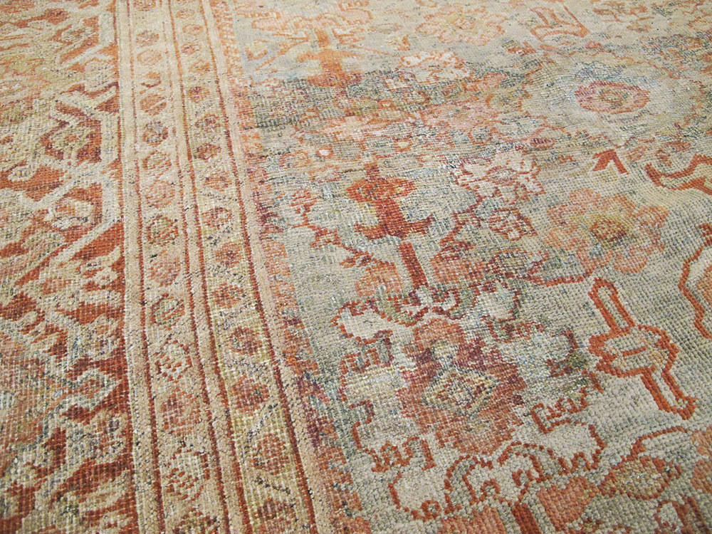 Antique Persian Mahal Rug, No.18624 - Galerie Shabab