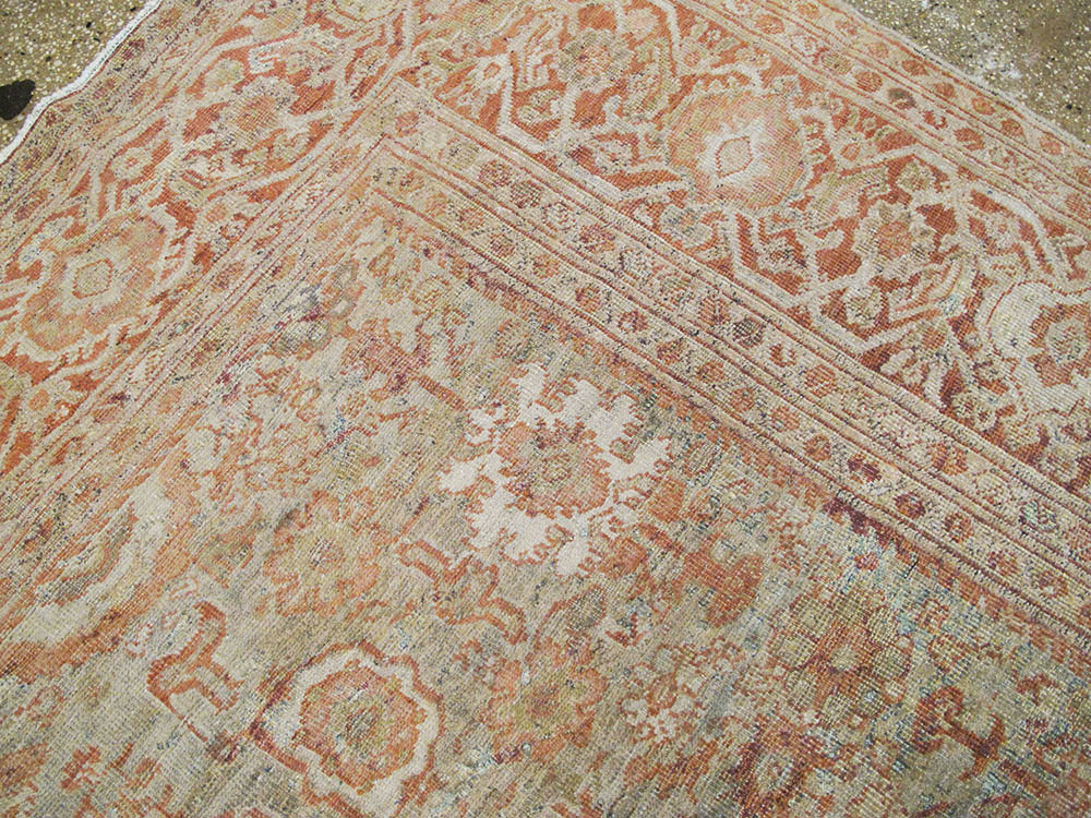 Antique Persian Mahal Rug, No.18624 - Galerie Shabab