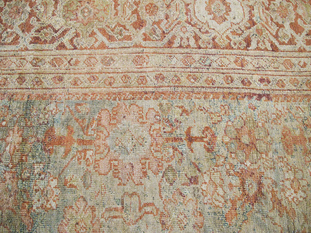 Antique Persian Mahal Rug, No.18624 - Galerie Shabab