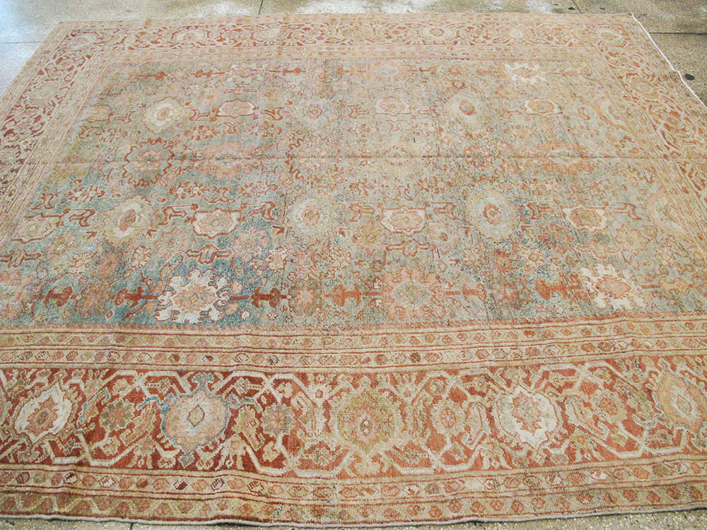 Antique Persian Mahal Rug, No.18624 - Galerie Shabab