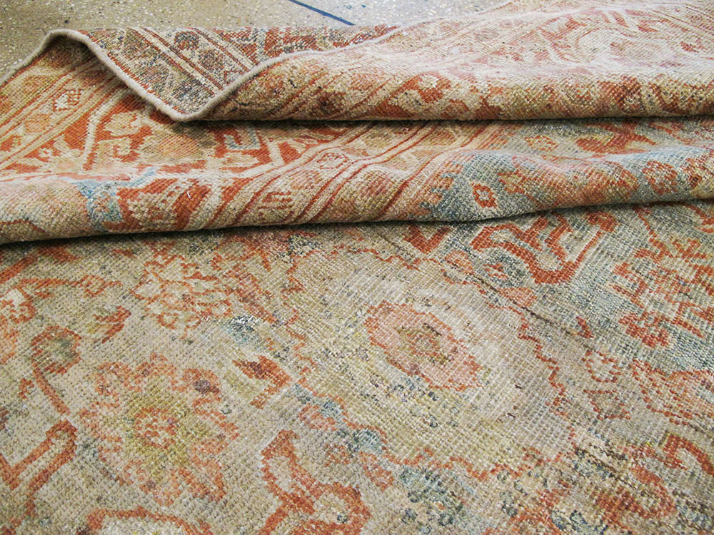 Antique Persian Mahal Rug, No.18624 - Galerie Shabab