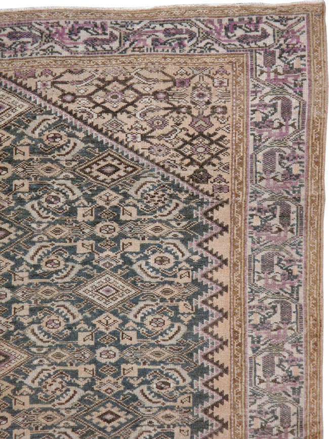 Vintage Persian Malayer Carpet, No.18637 - Galerie Shabab
