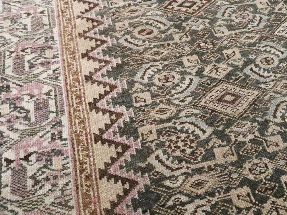 Vintage Persian Malayer Carpet, No.18637 - Galerie Shabab