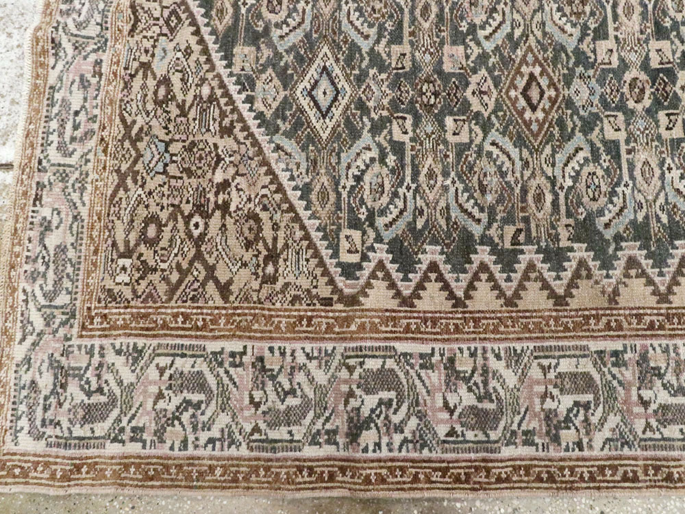 Vintage Persian Malayer Carpet, No.18637 - Galerie Shabab