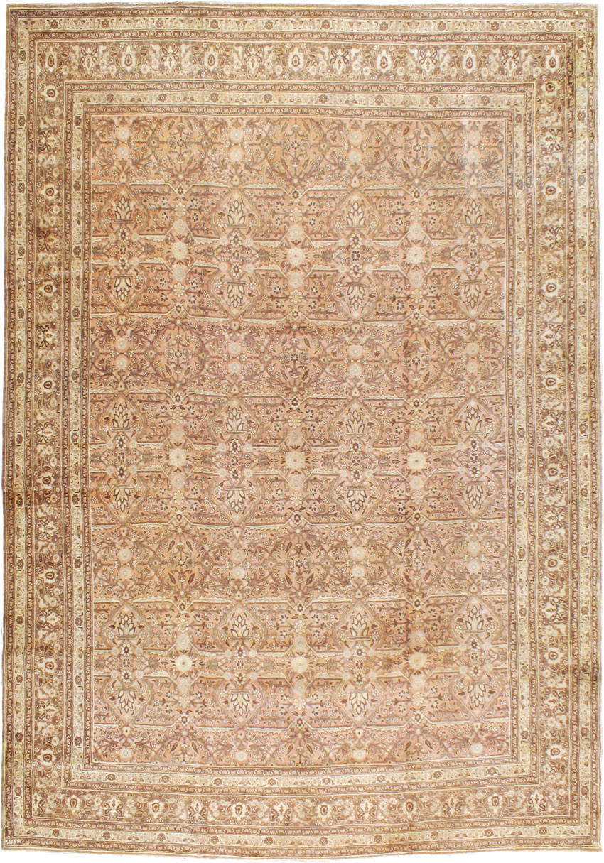 Antique Persian Tabriz Carpet, No.18648 - Galerie Shabab