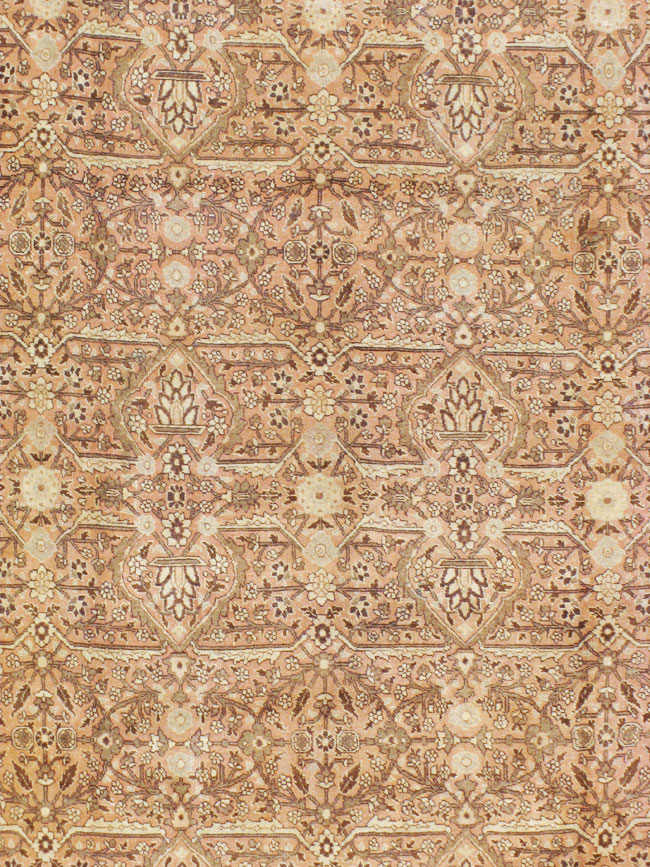 Antique Persian Tabriz Carpet, No.18648 - Galerie Shabab
