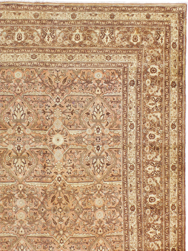 Antique Persian Tabriz Carpet, No.18648 - Galerie Shabab