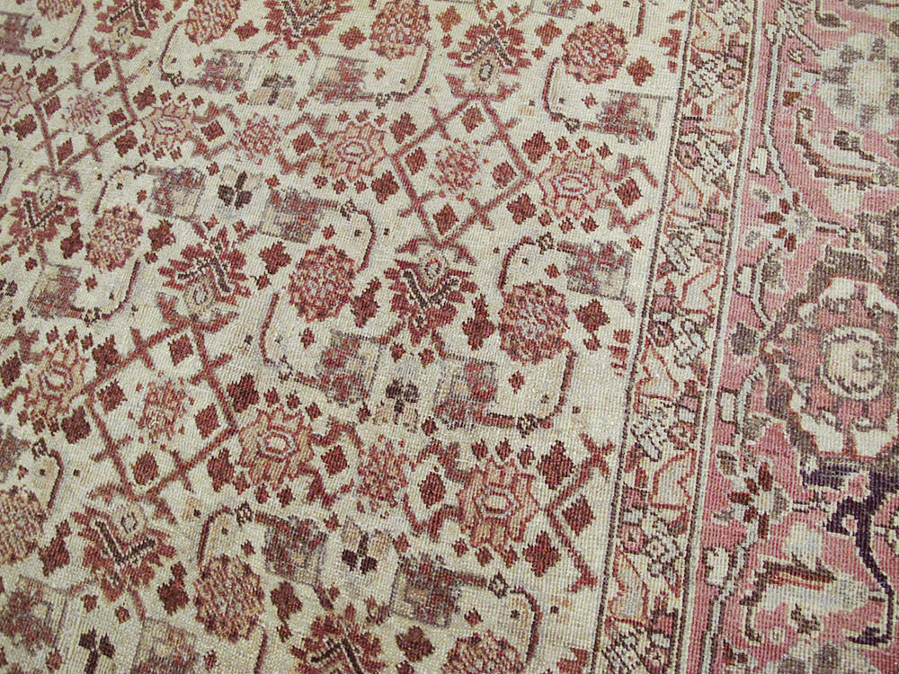Antique Persian Tabriz Carpet, No.18649 - Galerie Shabab