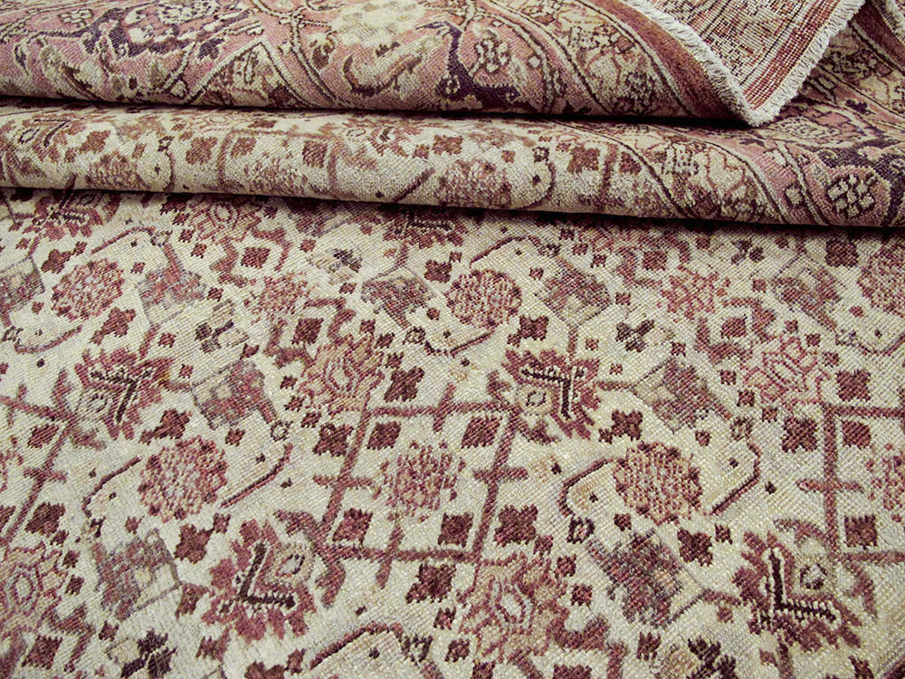 Antique Persian Tabriz Carpet, No.18649 - Galerie Shabab