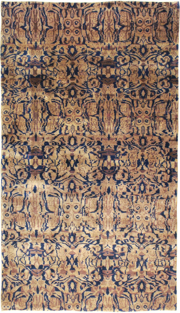 Vintage Indian Lahore Carpet, No.18650 - Galerie Shabab