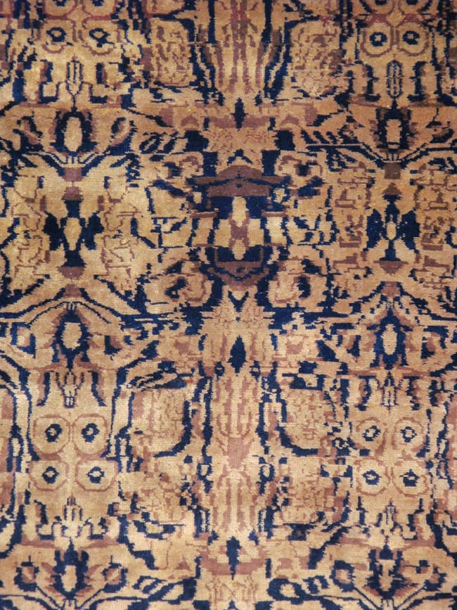 Vintage Indian Lahore Carpet, No.18650 - Galerie Shabab