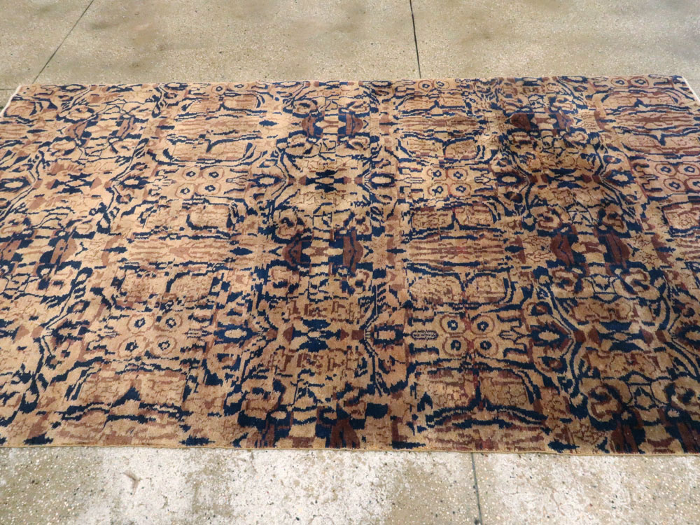 Vintage Indian Lahore Carpet, No.18650 - Galerie Shabab
