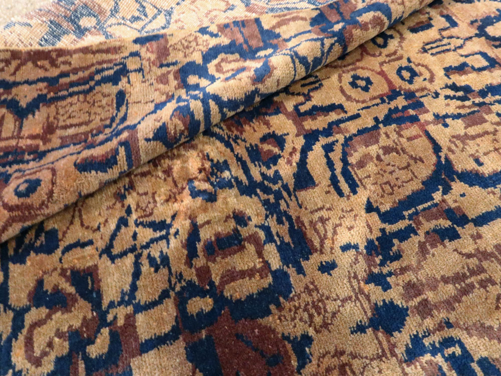 Vintage Indian Lahore Carpet, No.18650 - Galerie Shabab