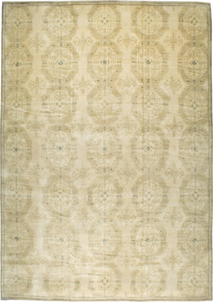 Vintage Indian Lahore Oversize Carpet, No.18660 - Galerie Shabab
