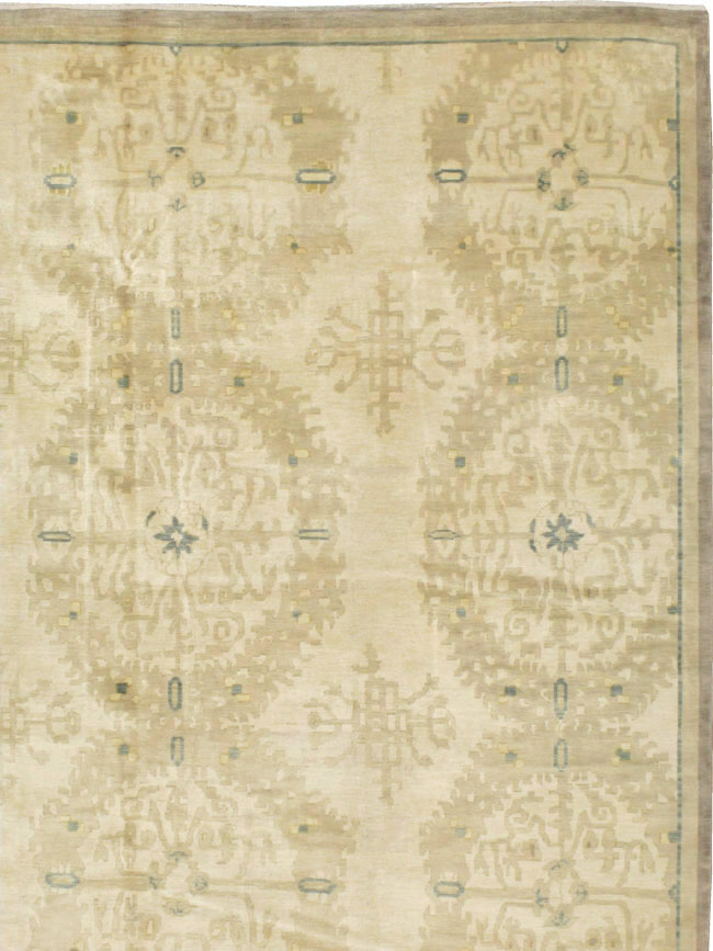 Vintage Indian Lahore Oversize Carpet, No.18660 - Galerie Shabab