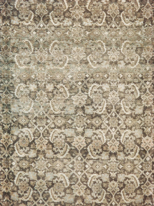 Antique Persian Tabriz Carpet, No.18662 - Galerie Shabab