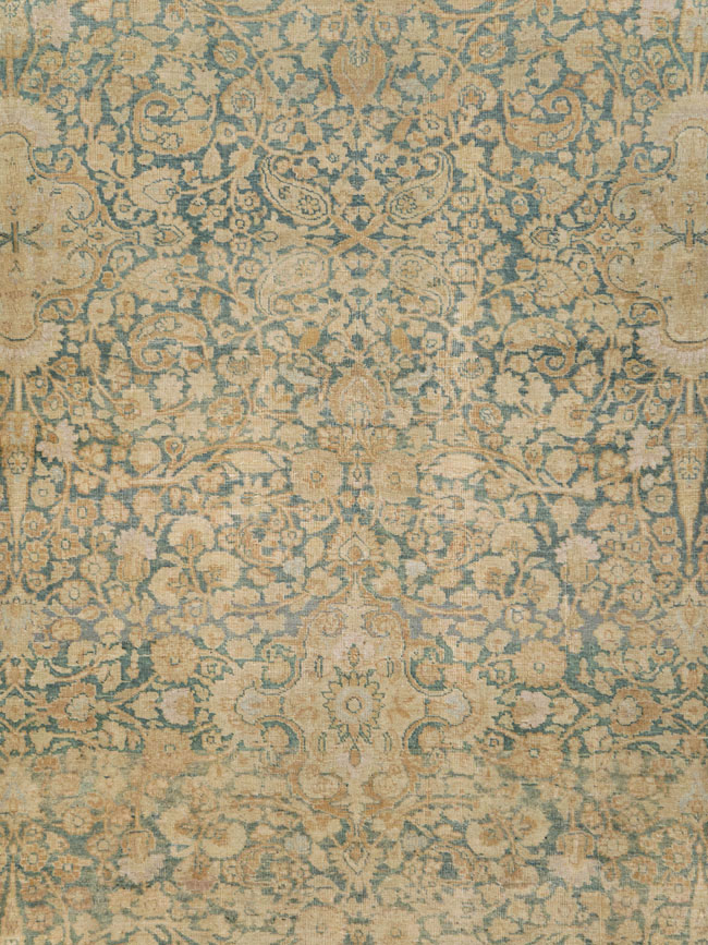 Antique Persian Mashad Carpet, No.18663 - Galerie Shabab
