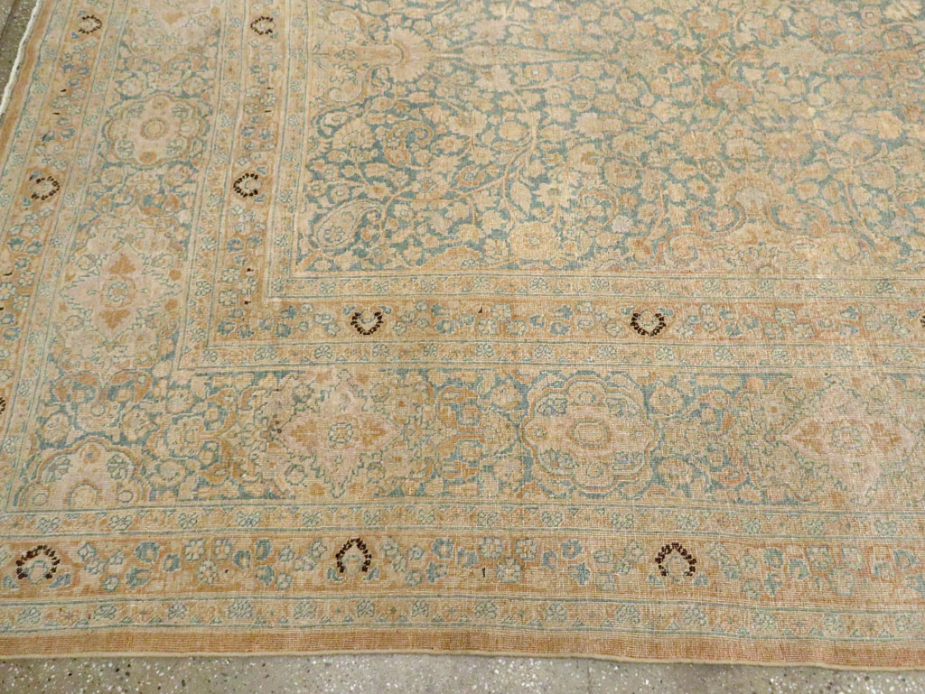 Antique Persian Mashad Carpet, No.18663 - Galerie Shabab