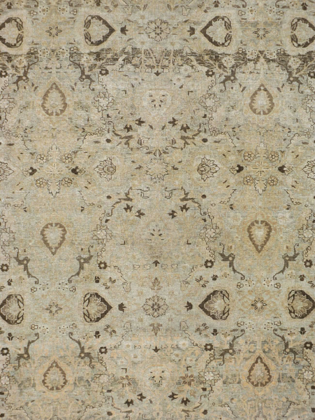 Antique Persian Tabriz Carpet, No.18668 - Galerie Shabab