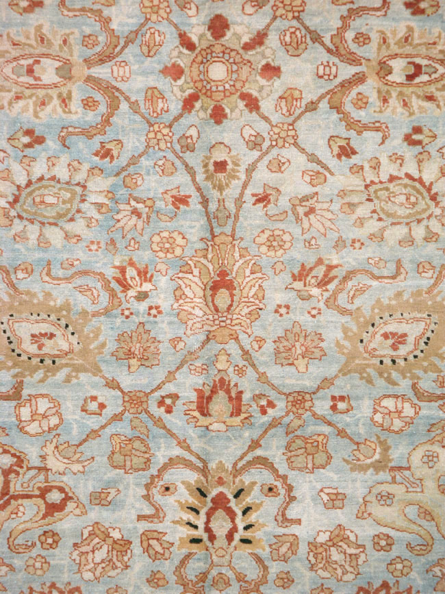 Antique Persian Tabriz Carpet, No.18670 - Galerie Shabab