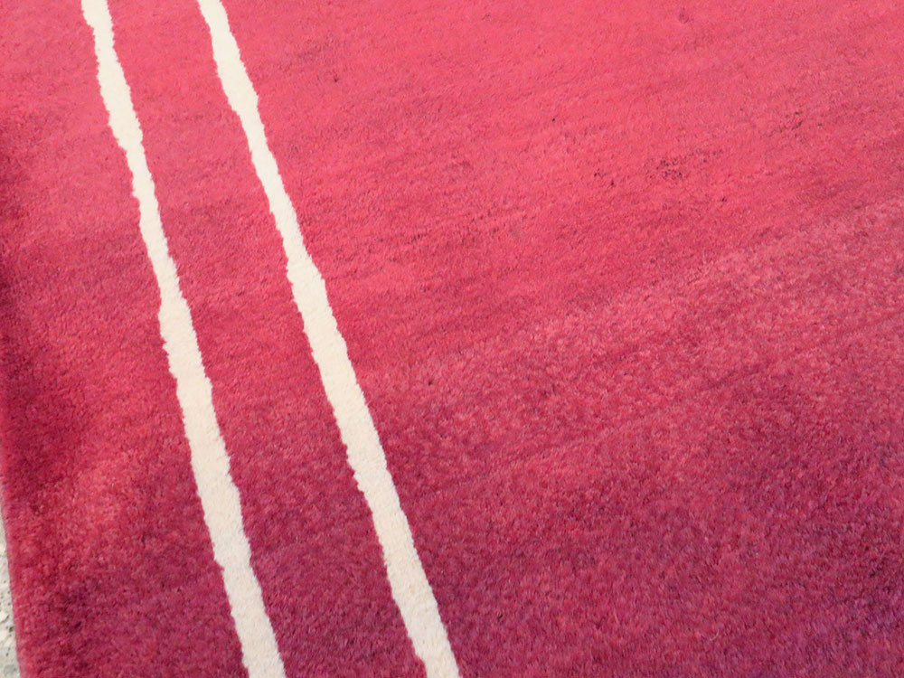 Vintage Persian Mashad Modernist Runner, No.18686 - Galerie Shabab