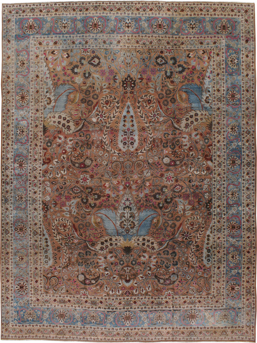 Antique Mashad Carpet, No.18688 - Galerie Shabab