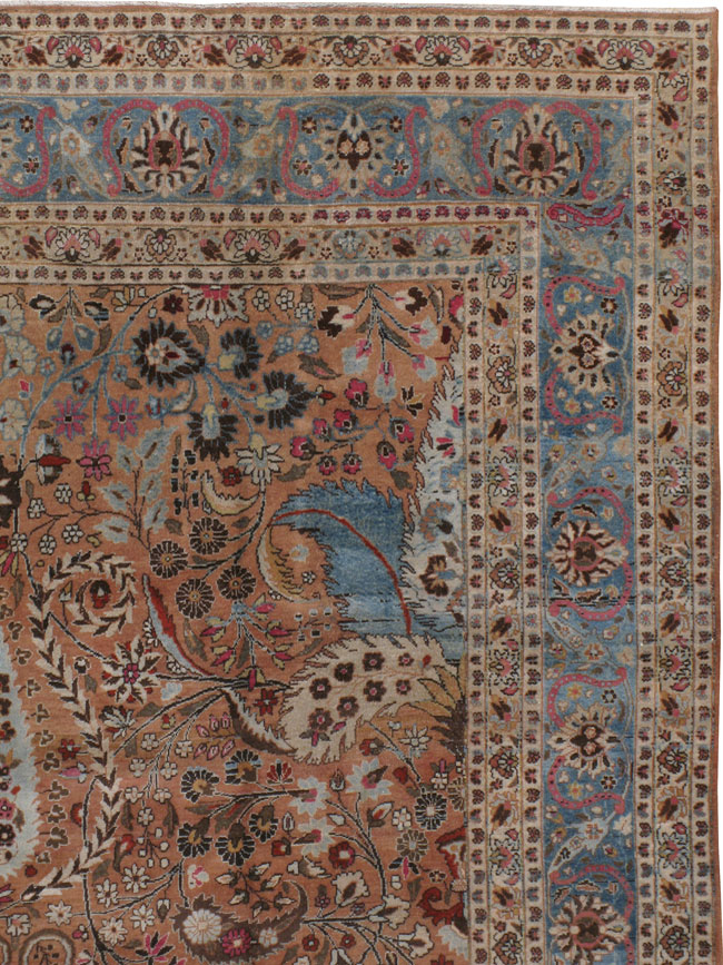 Antique Mashad Carpet, No.18688 - Galerie Shabab