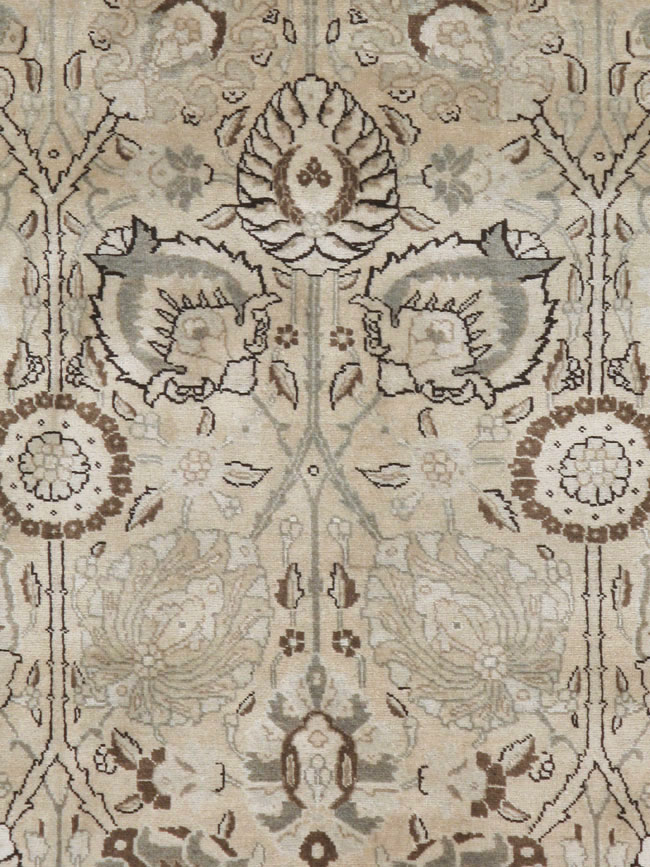 Antique Persian Tabriz Carpet, No.18693 - Galerie Shabab