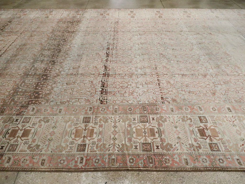 Vintage Persian Malayer Carpet, No.18697 - Galerie Shabab