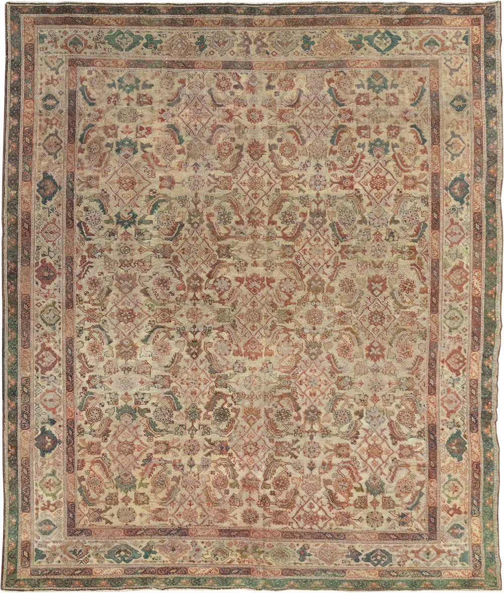 Vintage Indian Lahore Room Size Carpet, No.18710 - Galerie Shabab
