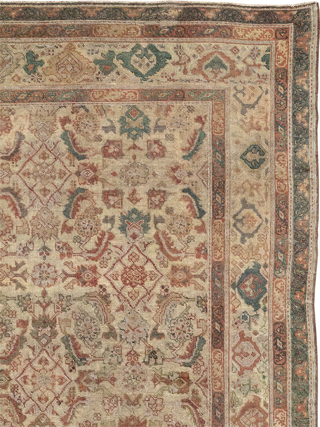 Vintage Indian Lahore Room Size Carpet, No.18710 - Galerie Shabab