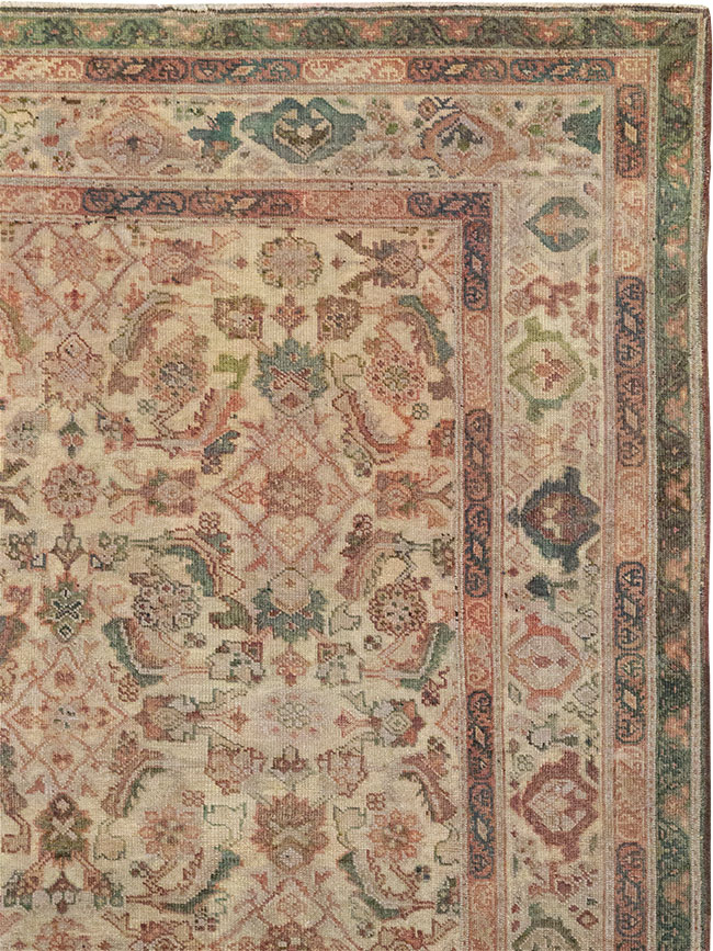 Vintage Indian Lahore Room Size Carpet, No.18710 - Galerie Shabab