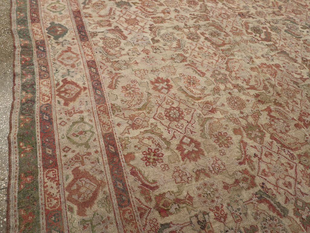 Vintage Indian Lahore Room Size Carpet, No.18710 - Galerie Shabab