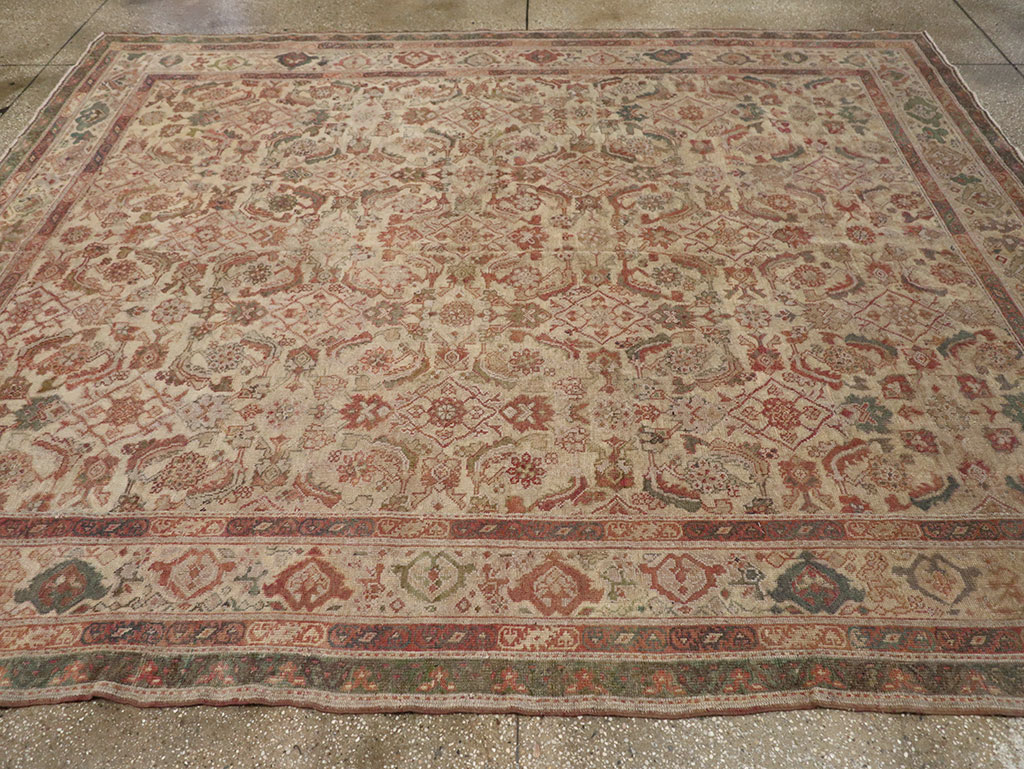 Vintage Indian Lahore Room Size Carpet, No.18710 - Galerie Shabab