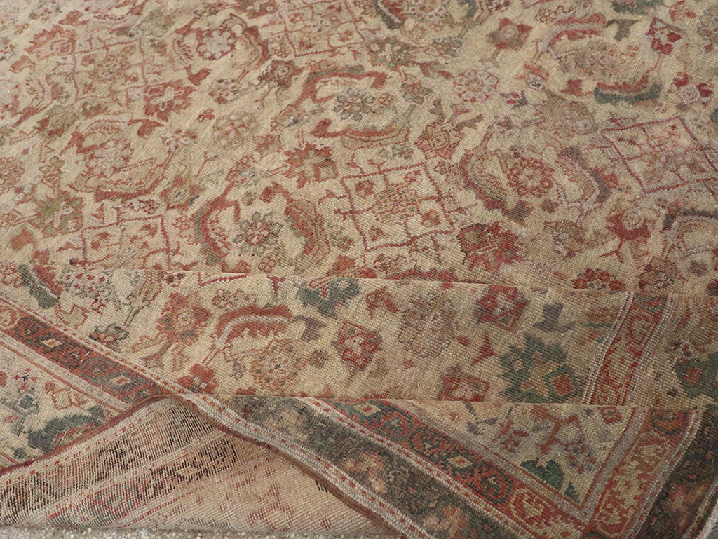Vintage Indian Lahore Room Size Carpet, No.18710 - Galerie Shabab