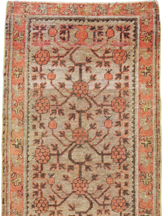 Vintage East Turkestan Khotan Runner, No.18715 - Galerie Shabab