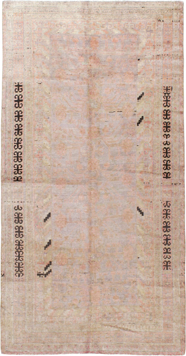 Vintage East Turkestan Khotan Rug, No.18718 - Galerie Shabab