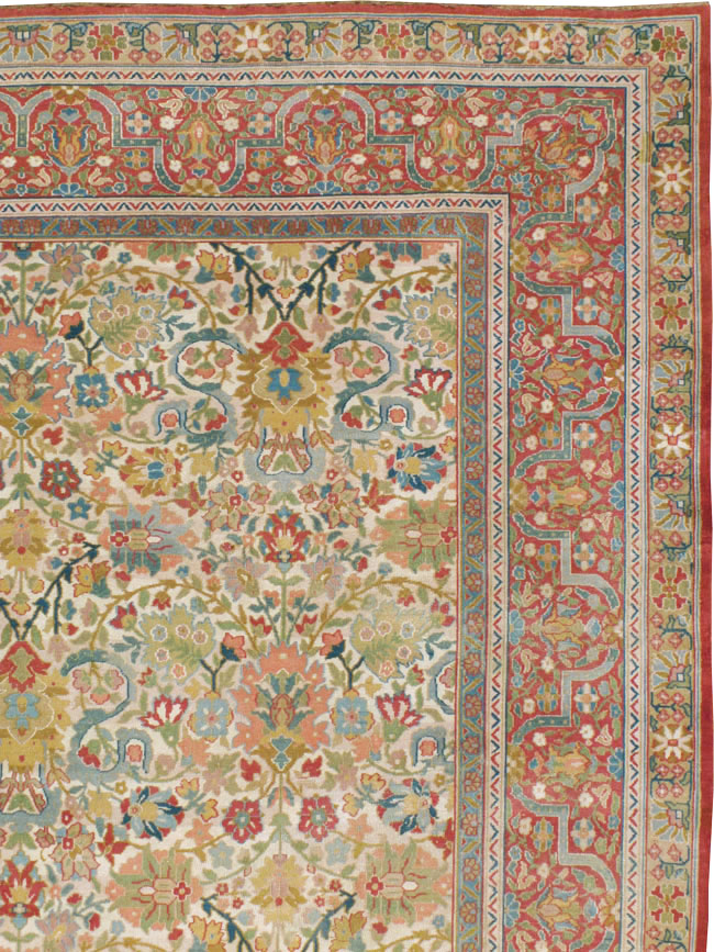 Antique Indian Lahore Carpet, No.18725 - Galerie Shabab