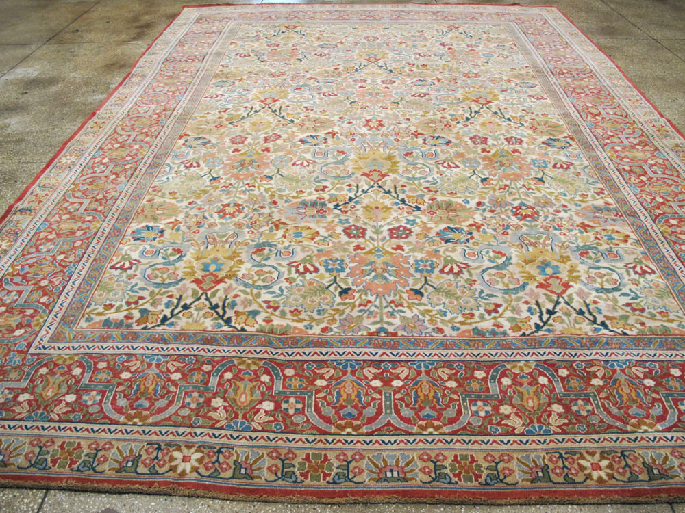 Antique Indian Lahore Carpet, No.18725 - Galerie Shabab