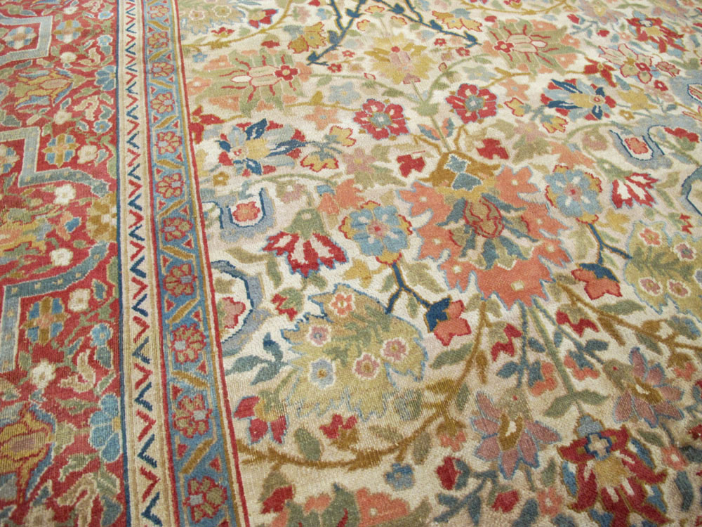 Antique Indian Lahore Carpet, No.18725 - Galerie Shabab