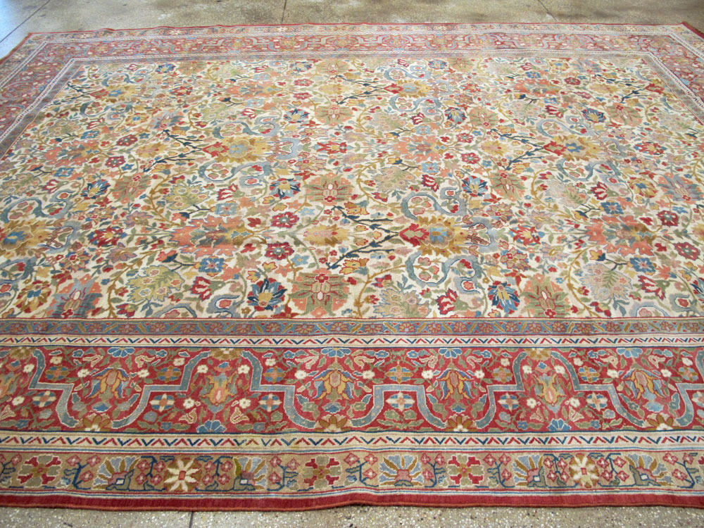 Antique Indian Lahore Carpet, No.18725 - Galerie Shabab