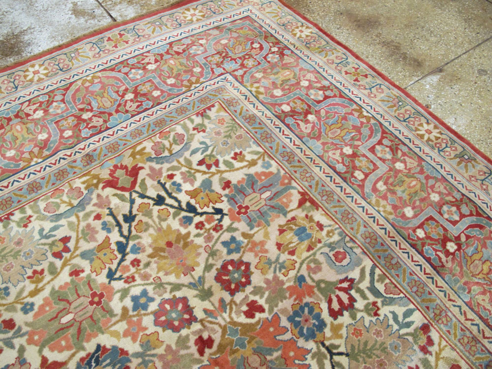 Antique Indian Lahore Carpet, No.18725 - Galerie Shabab