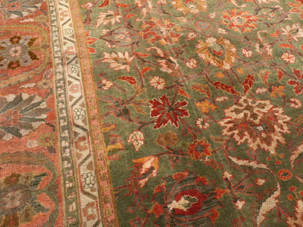 Antique Indian Amritsar Carpet, No.18732 - Galerie Shabab