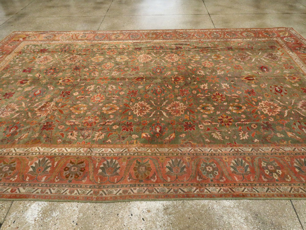 Antique Indian Amritsar Carpet, No.18732 - Galerie Shabab