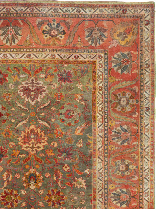 Antique Indian Amritsar Carpet, No.18732 - Galerie Shabab